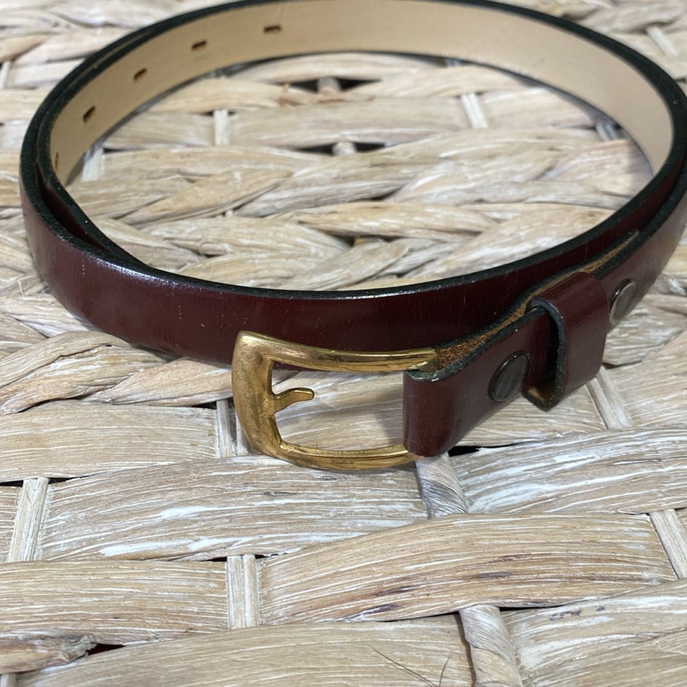 Vintage Hickok Saddle Leather belt Sz 34